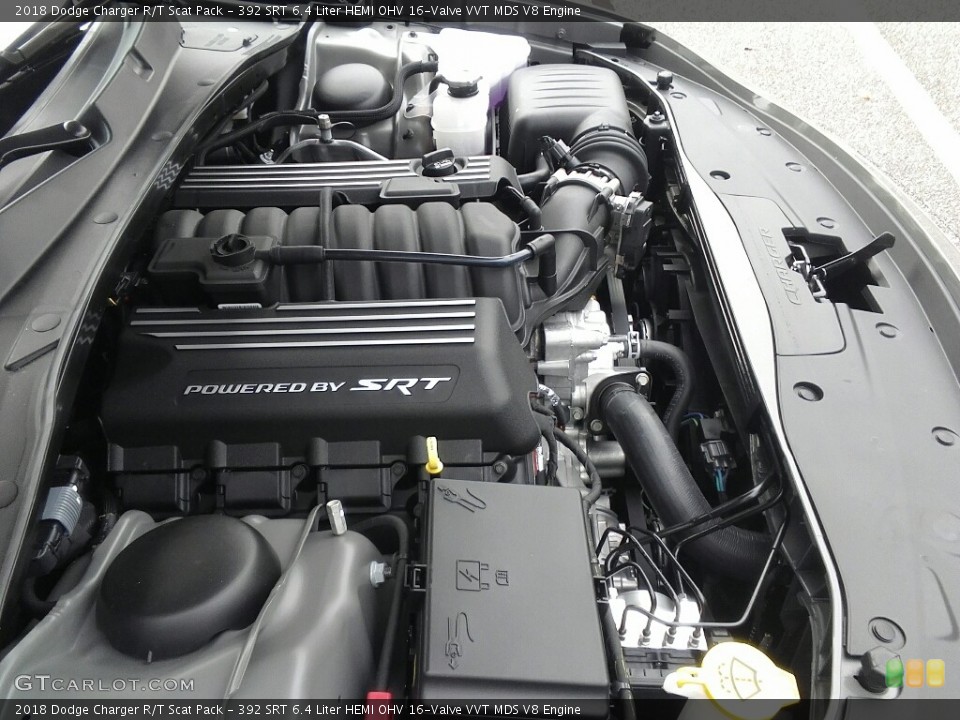 392 SRT 6.4 Liter HEMI OHV 16-Valve VVT MDS V8 Engine for the 2018 Dodge Charger #122446151