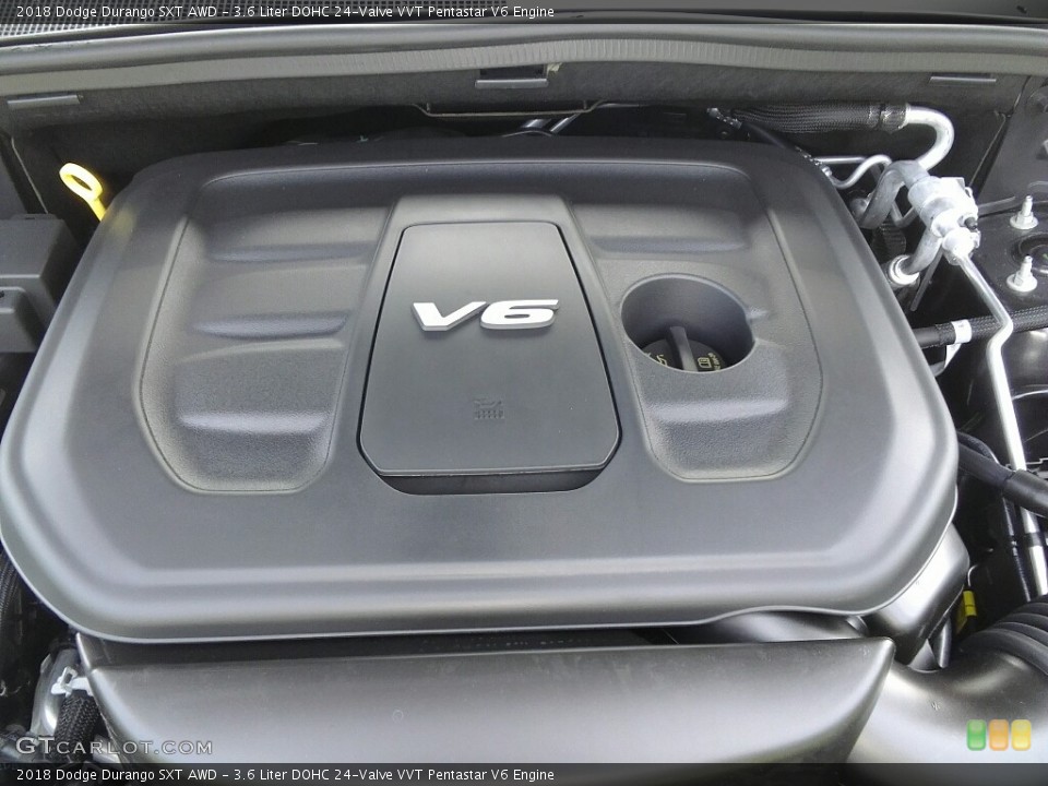 3.6 Liter DOHC 24-Valve VVT Pentastar V6 Engine for the 2018 Dodge Durango #122449190