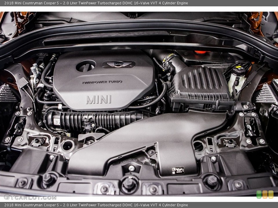 2.0 Liter TwinPower Turbocharged DOHC 16-Valve VVT 4 Cylinder Engine for the 2018 Mini Countryman #122461511