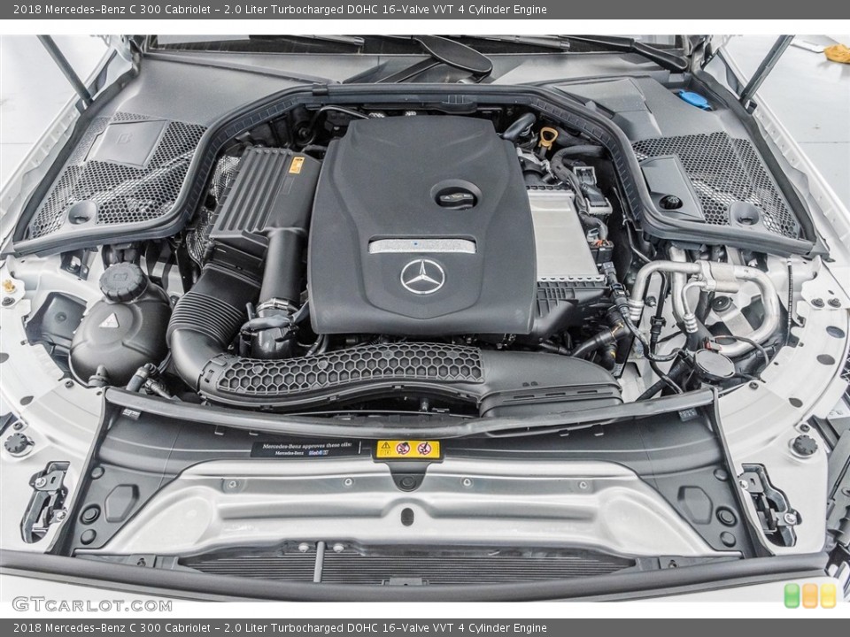 2.0 Liter Turbocharged DOHC 16-Valve VVT 4 Cylinder Engine for the 2018 Mercedes-Benz C #122462759
