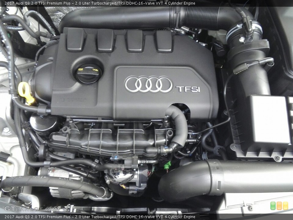 2.0 Liter Turbocharged/TFSI DOHC 16-Valve VVT 4 Cylinder 2017 Audi Q3 Engine