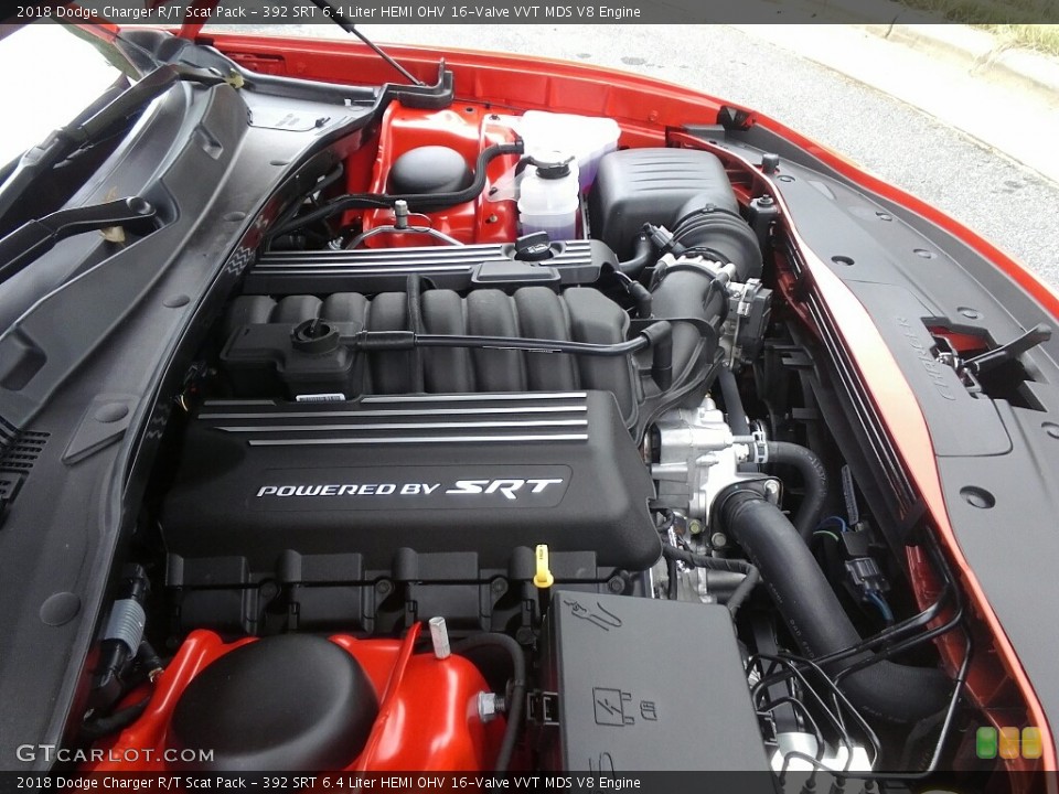 392 SRT 6.4 Liter HEMI OHV 16-Valve VVT MDS V8 Engine for the 2018 Dodge Charger #122478133