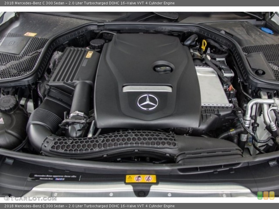2.0 Liter Turbocharged DOHC 16-Valve VVT 4 Cylinder Engine for the 2018 Mercedes-Benz C #122492351