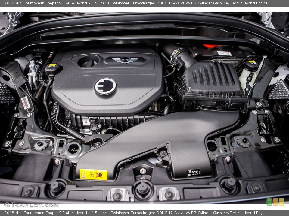 1.5 Liter e TwinPower Turbocharged DOHC 12-Valve VVT 3 Cylinder Gasoline/Electric Hybrid Engine for the 2018 Mini Countryman #122493728