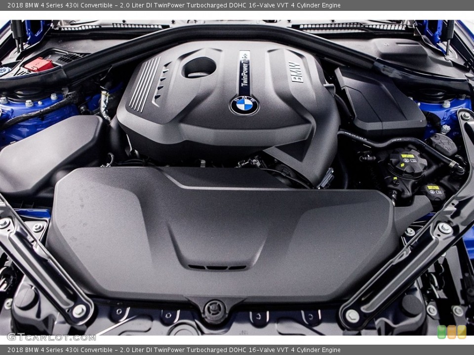 2.0 Liter DI TwinPower Turbocharged DOHC 16-Valve VVT 4 Cylinder Engine for the 2018 BMW 4 Series #122567559