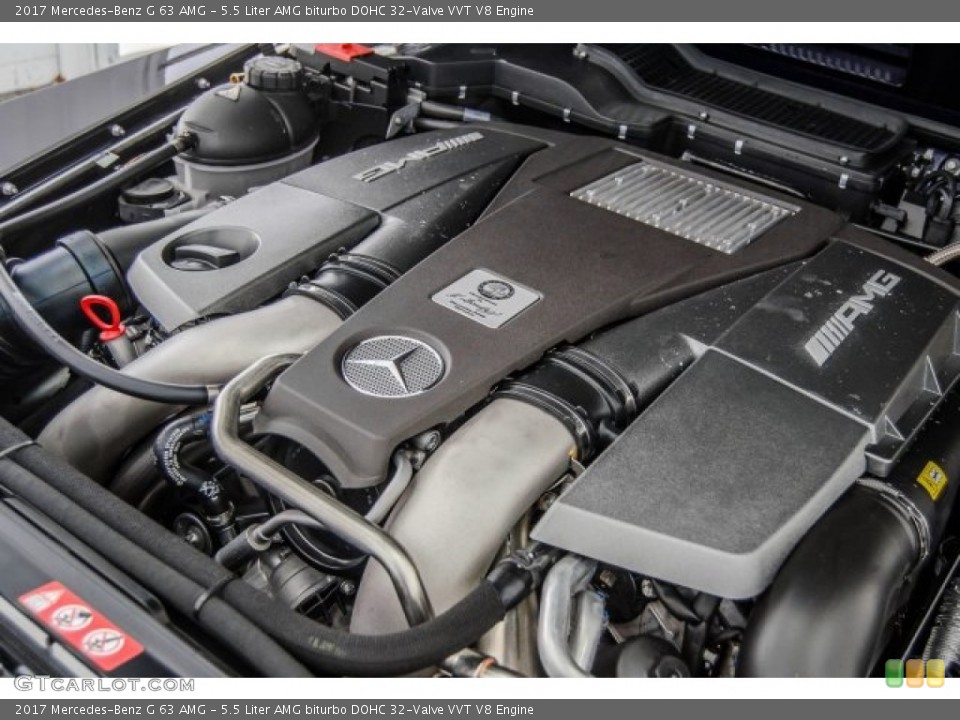 5.5 Liter AMG biturbo DOHC 32-Valve VVT V8 Engine for the 2017 Mercedes-Benz G #122571605