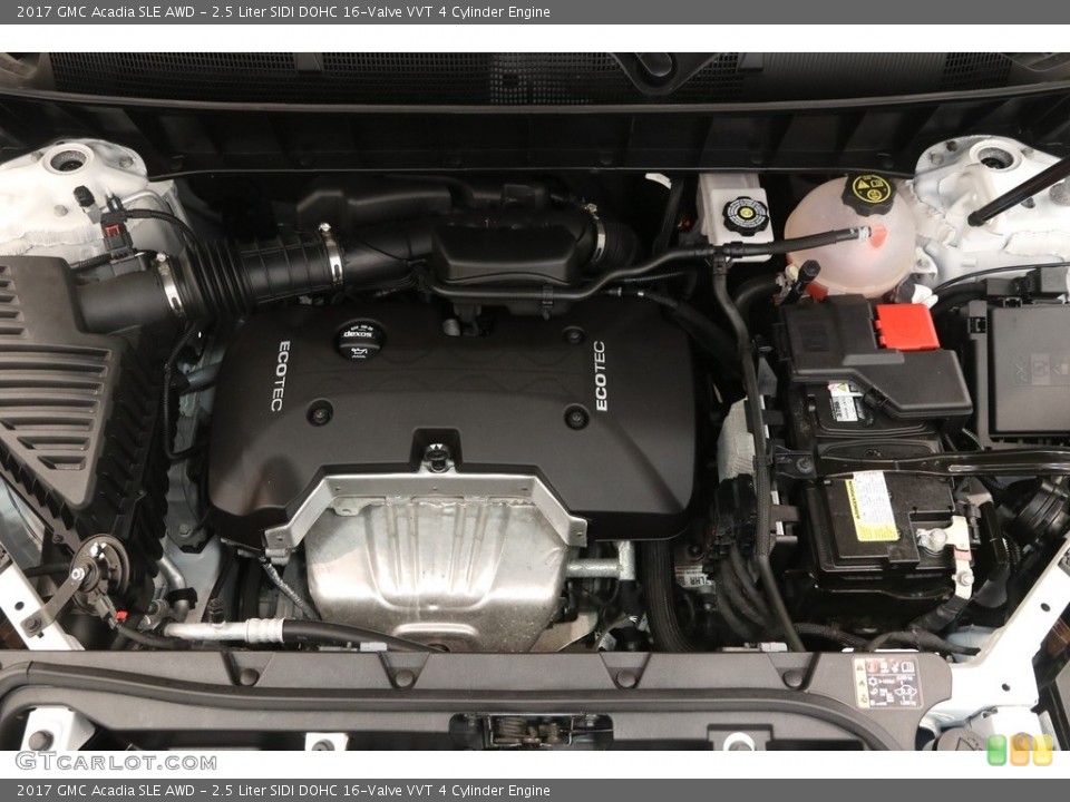 2.5 Liter SIDI DOHC 16-Valve VVT 4 Cylinder Engine for the 2017 GMC Acadia #122584819