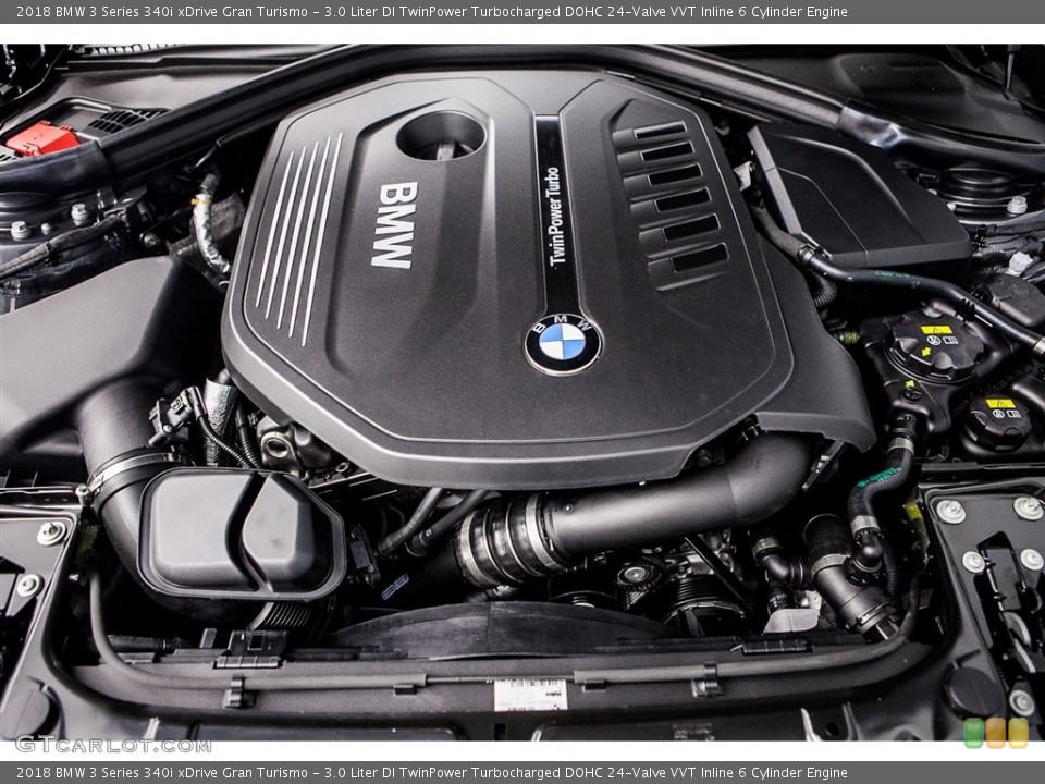 3.0 Liter DI TwinPower Turbocharged DOHC 24-Valve VVT Inline 6 Cylinder Engine for the 2018 BMW 3 Series #122607698