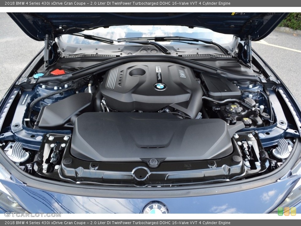 2.0 Liter DI TwinPower Turbocharged DOHC 16-Valve VVT 4 Cylinder Engine for the 2018 BMW 4 Series #122622788
