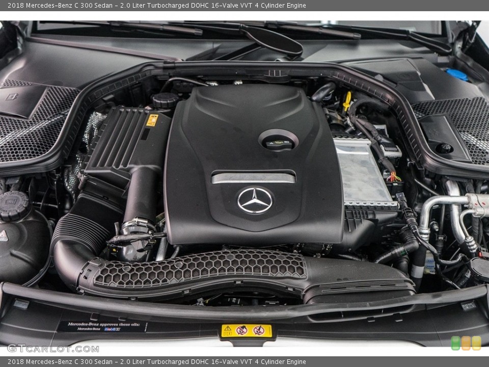 2.0 Liter Turbocharged DOHC 16-Valve VVT 4 Cylinder Engine for the 2018 Mercedes-Benz C #122627194