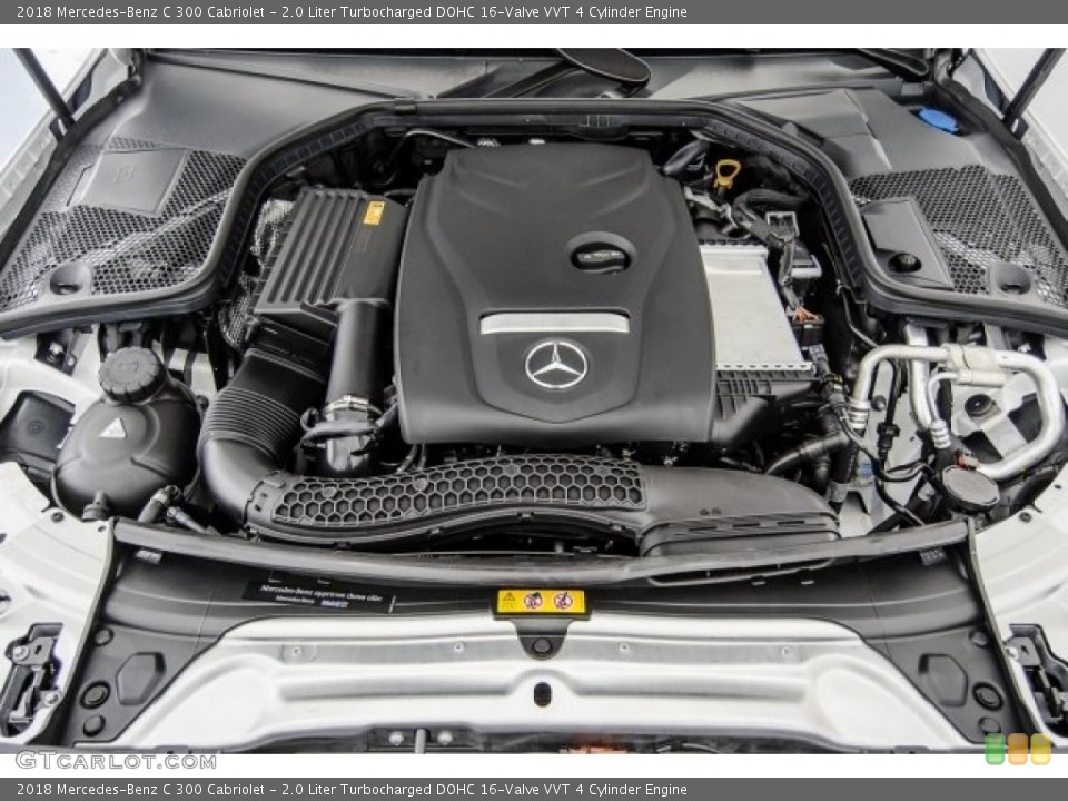 2.0 Liter Turbocharged DOHC 16-Valve VVT 4 Cylinder Engine for the 2018 Mercedes-Benz C #122655947
