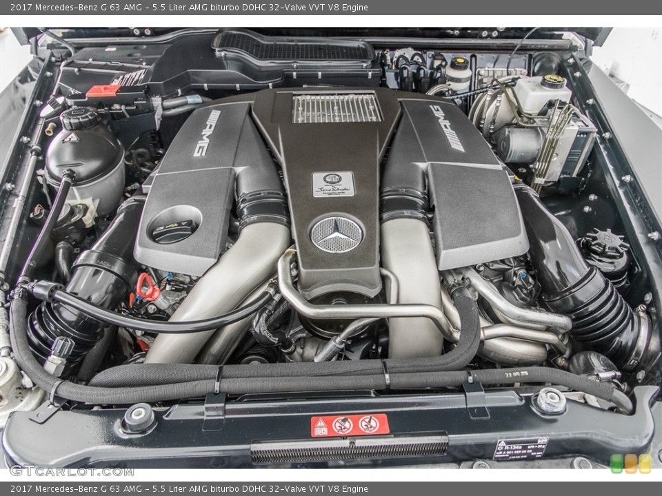 5.5 Liter AMG biturbo DOHC 32-Valve VVT V8 Engine for the 2017 Mercedes-Benz G #122727200