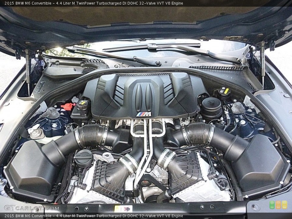 4.4 Liter M TwinPower Turbocharged DI DOHC 32-Valve VVT V8 Engine for the 2015 BMW M6 #122752547