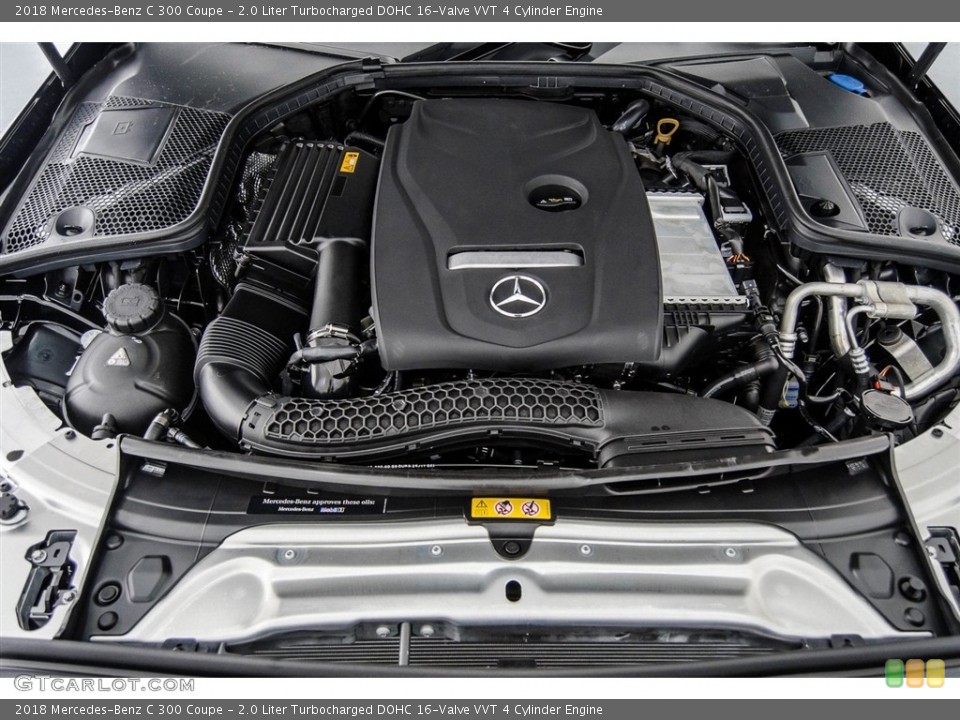 2.0 Liter Turbocharged DOHC 16-Valve VVT 4 Cylinder Engine for the 2018 Mercedes-Benz C #122797130