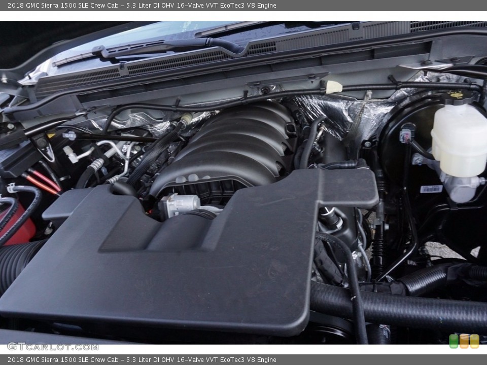 5.3 Liter DI OHV 16-Valve VVT EcoTec3 V8 Engine for the 2018 GMC Sierra 1500 #122817686