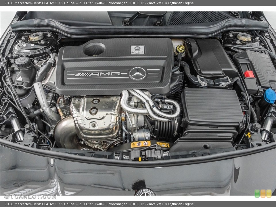 2.0 Liter Twin-Turbocharged DOHC 16-Valve VVT 4 Cylinder Engine for the 2018 Mercedes-Benz CLA #122840782