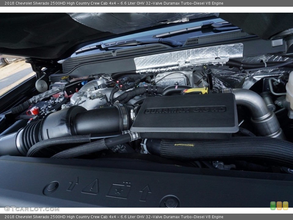 6.6 Liter OHV 32-Valve Duramax Turbo-Diesel V8 Engine for the 2018 Chevrolet Silverado 2500HD #122881692
