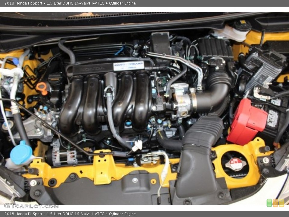 1.5 Liter DOHC 16-Valve i-VTEC 4 Cylinder Engine for the 2018 Honda Fit #122906595