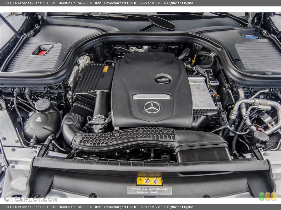 2.0 Liter Turbocharged DOHC 16-Valve VVT 4 Cylinder Engine for the 2018 Mercedes-Benz GLC #122936948