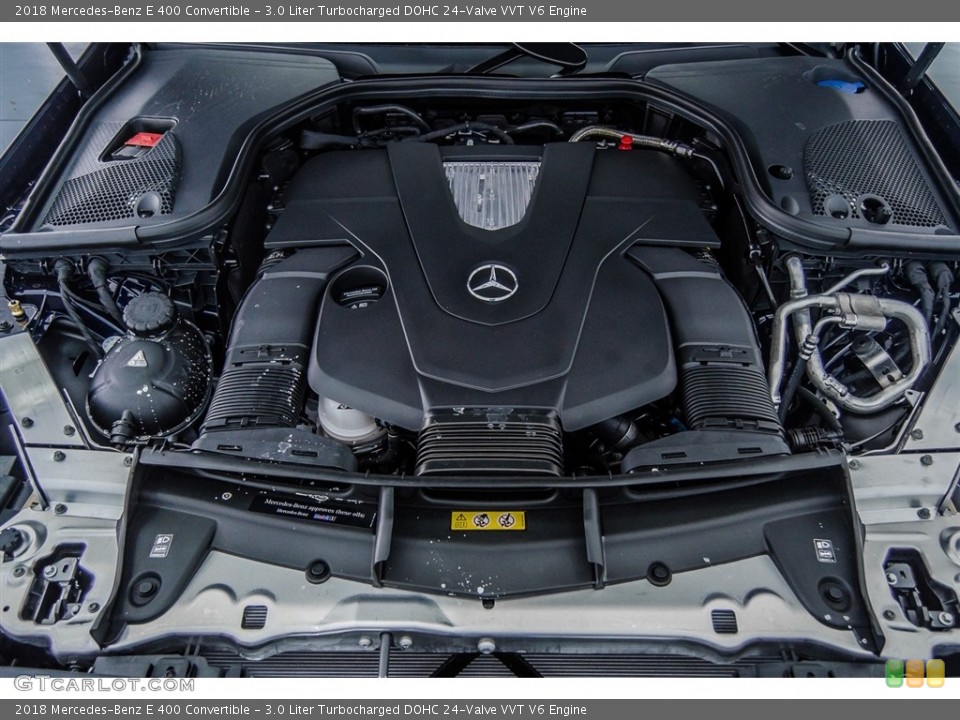 3.0 Liter Turbocharged DOHC 24-Valve VVT V6 Engine for the 2018 Mercedes-Benz E #123005436