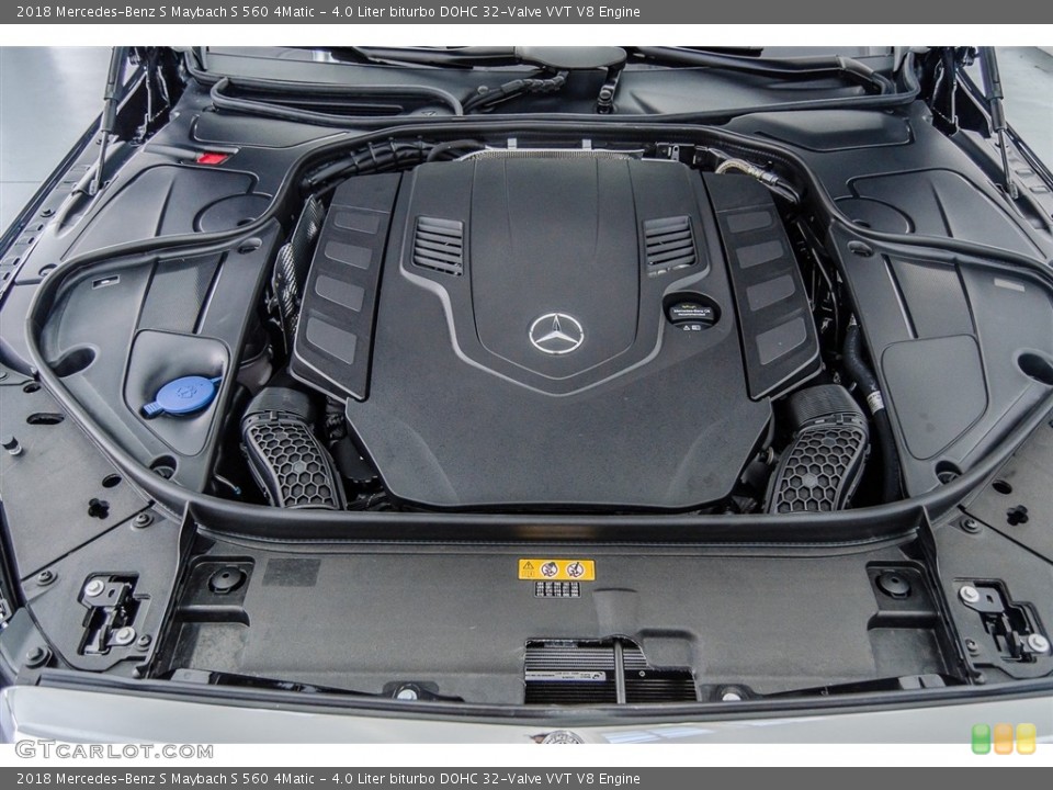 4.0 Liter biturbo DOHC 32-Valve VVT V8 Engine for the 2018 Mercedes-Benz S #123027381