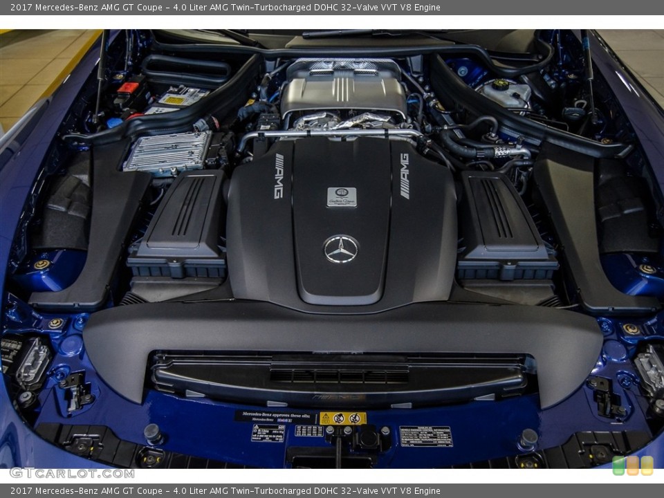 4.0 Liter AMG Twin-Turbocharged DOHC 32-Valve VVT V8 Engine for the 2017 Mercedes-Benz AMG GT #123052123