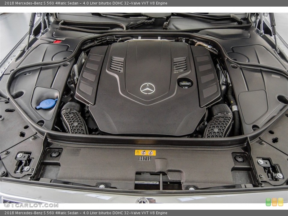 4.0 Liter biturbo DOHC 32-Valve VVT V8 Engine for the 2018 Mercedes-Benz S #123083233