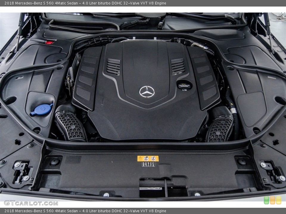 4.0 Liter biturbo DOHC 32-Valve VVT V8 Engine for the 2018 Mercedes-Benz S #123135812