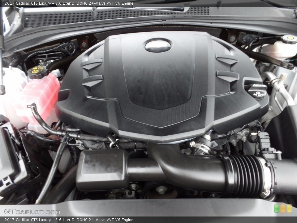 3.6 Liter DI DOHC 24-Valve VVT V6 2017 Cadillac CTS Engine