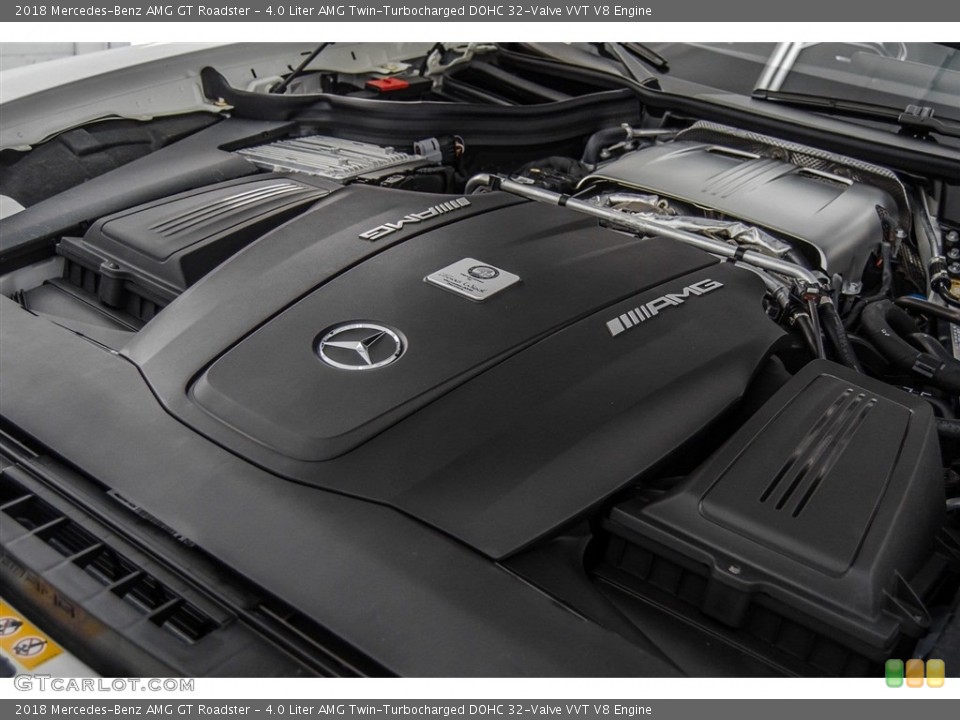 4.0 Liter AMG Twin-Turbocharged DOHC 32-Valve VVT V8 Engine for the 2018 Mercedes-Benz AMG GT #123195531