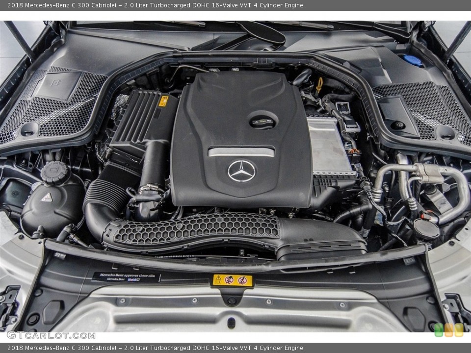 2.0 Liter Turbocharged DOHC 16-Valve VVT 4 Cylinder Engine for the 2018 Mercedes-Benz C #123221899