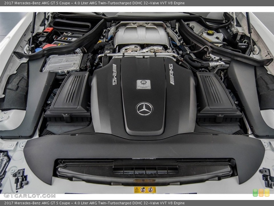 4.0 Liter AMG Twin-Turbocharged DOHC 32-Valve VVT V8 Engine for the 2017 Mercedes-Benz AMG GT #123272736