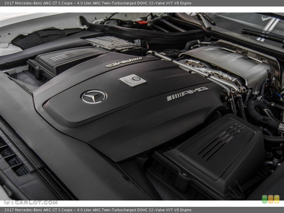 4.0 Liter AMG Twin-Turbocharged DOHC 32-Valve VVT V8 Engine for the 2017 Mercedes-Benz AMG GT #123273141