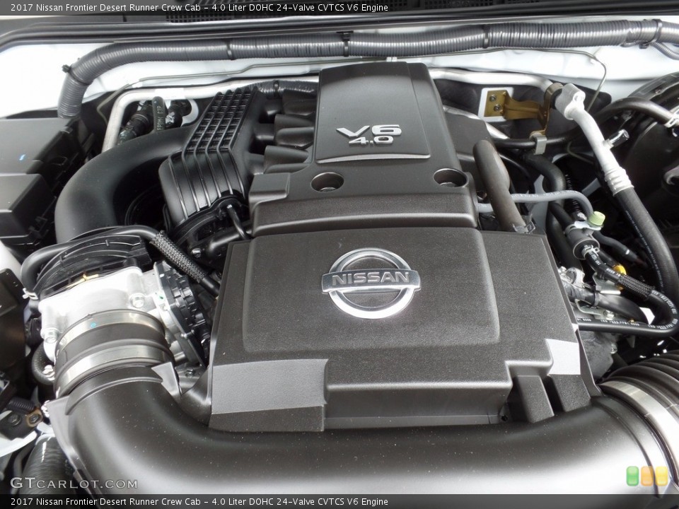 4.0 Liter DOHC 24-Valve CVTCS V6 2017 Nissan Frontier Engine
