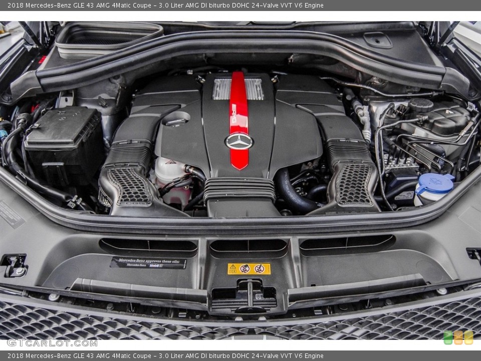 3.0 Liter AMG DI biturbo DOHC 24-Valve VVT V6 Engine for the 2018 Mercedes-Benz GLE #123368056