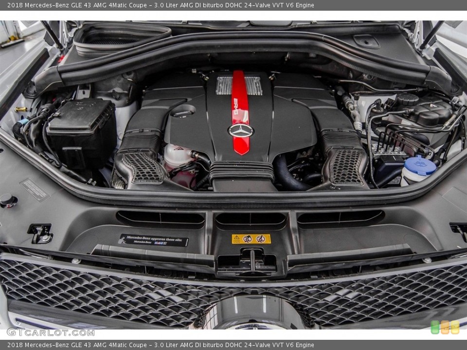 3.0 Liter AMG DI biturbo DOHC 24-Valve VVT V6 Engine for the 2018 Mercedes-Benz GLE #123368377