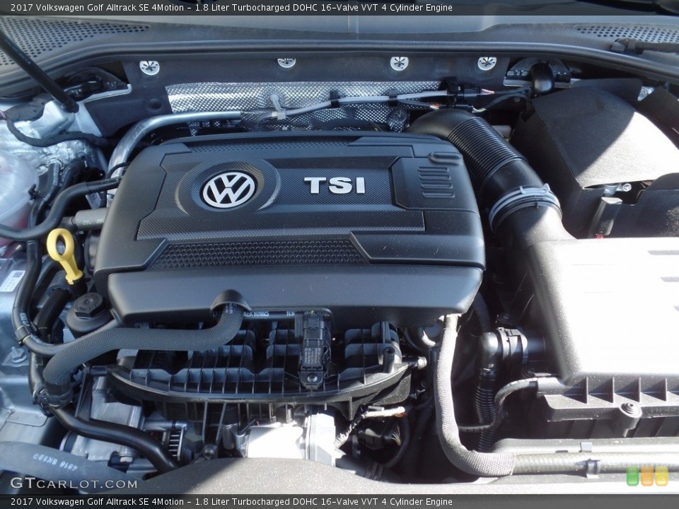 1.8 Liter Turbocharged DOHC 16-Valve VVT 4 Cylinder Engine for the 2017 Volkswagen Golf Alltrack #123384007