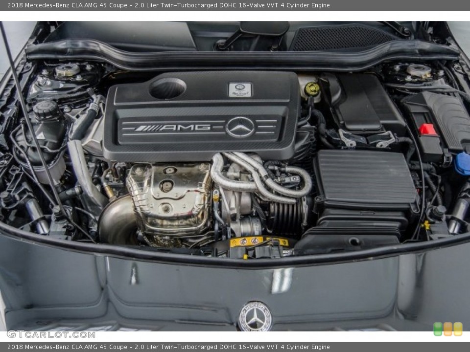 2.0 Liter Twin-Turbocharged DOHC 16-Valve VVT 4 Cylinder Engine for the 2018 Mercedes-Benz CLA #123423266