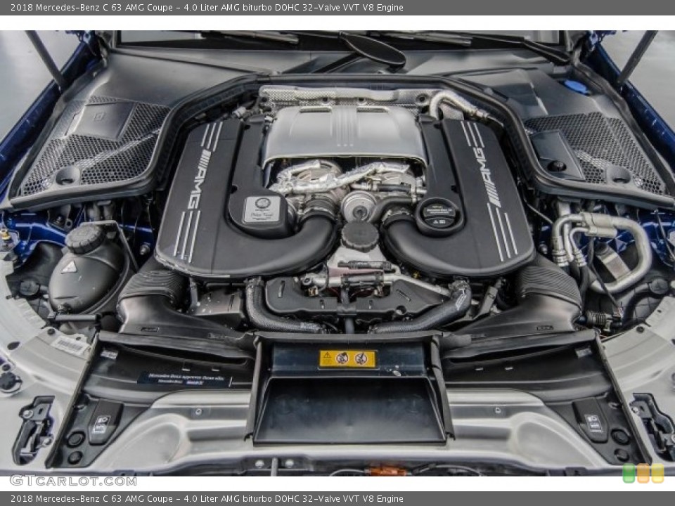 4.0 Liter AMG biturbo DOHC 32-Valve VVT V8 Engine for the 2018 Mercedes-Benz C #123423725
