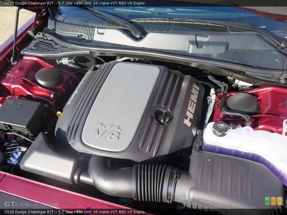 5.7 Liter HEMI OHV 16-Valve VVT MDS V8 Engine for the 2018 Dodge Challenger #123426377