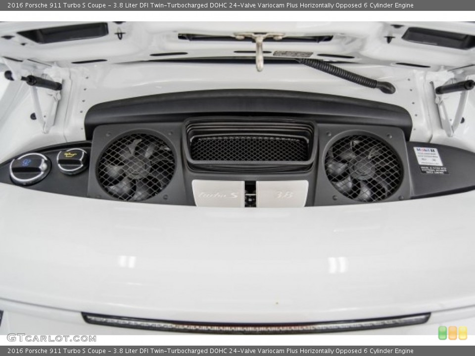 3.8 Liter DFI Twin-Turbocharged DOHC 24-Valve Variocam Plus Horizontally Opposed 6 Cylinder Engine for the 2016 Porsche 911 #123449952