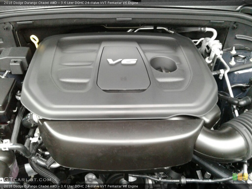 3.6 Liter DOHC 24-Valve VVT Pentastar V6 Engine for the 2018 Dodge Durango #123469100