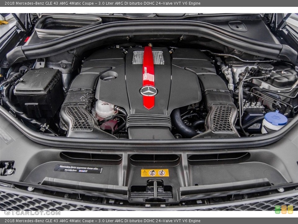 3.0 Liter AMG DI biturbo DOHC 24-Valve VVT V6 Engine for the 2018 Mercedes-Benz GLE #123500720