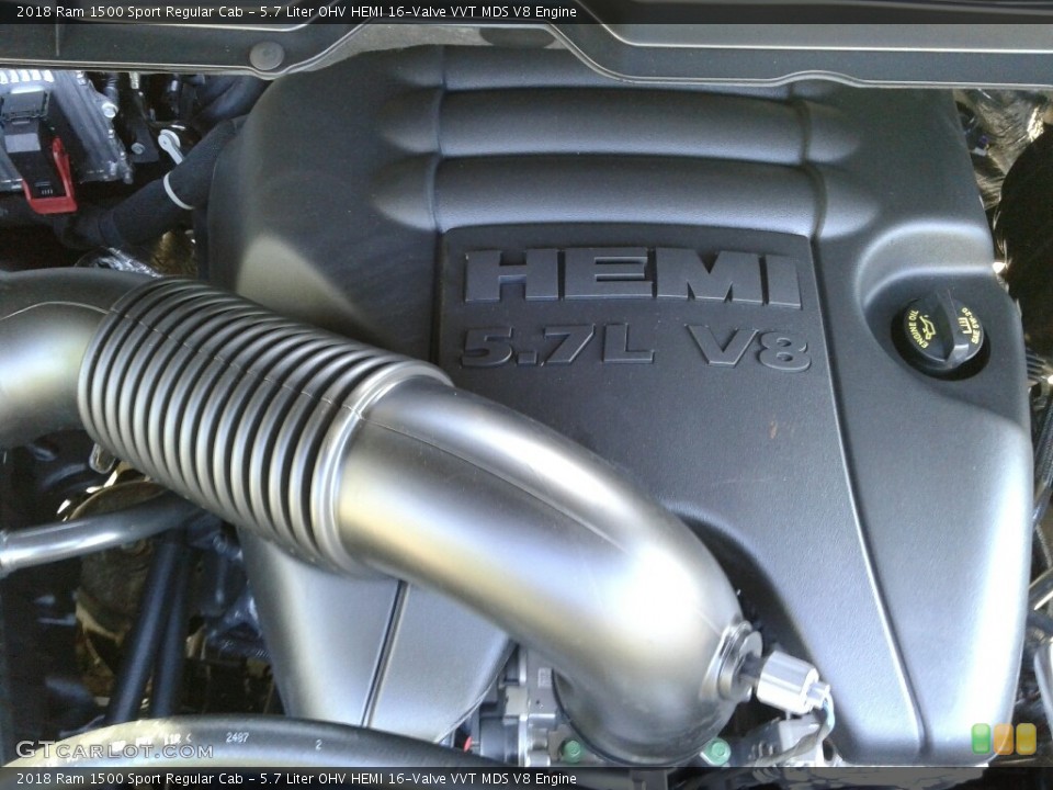 5.7 Liter OHV HEMI 16-Valve VVT MDS V8 Engine for the 2018 Ram 1500 #123524366