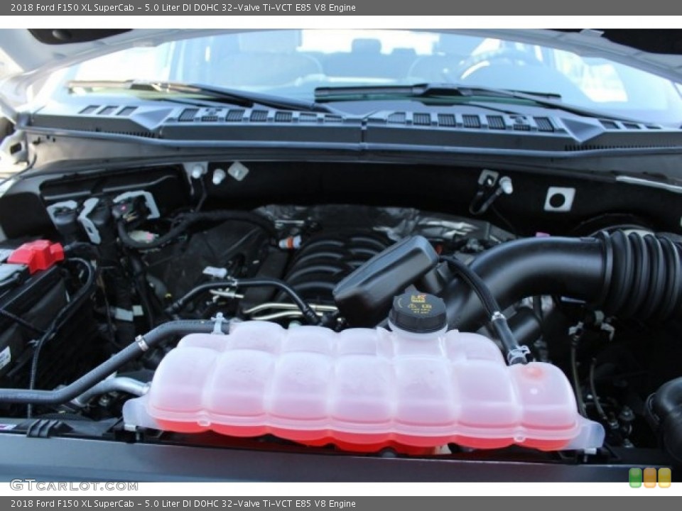 5.0 Liter DI DOHC 32-Valve Ti-VCT E85 V8 Engine for the 2018 Ford F150 #123543172