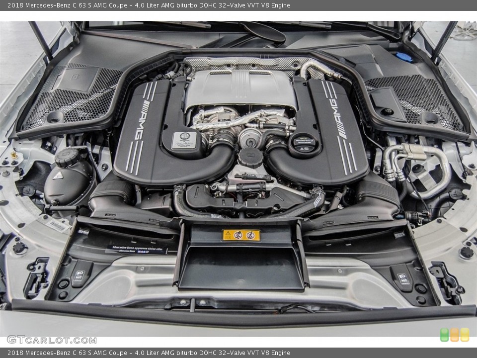 4.0 Liter AMG biturbo DOHC 32-Valve VVT V8 Engine for the 2018 Mercedes-Benz C #123567085