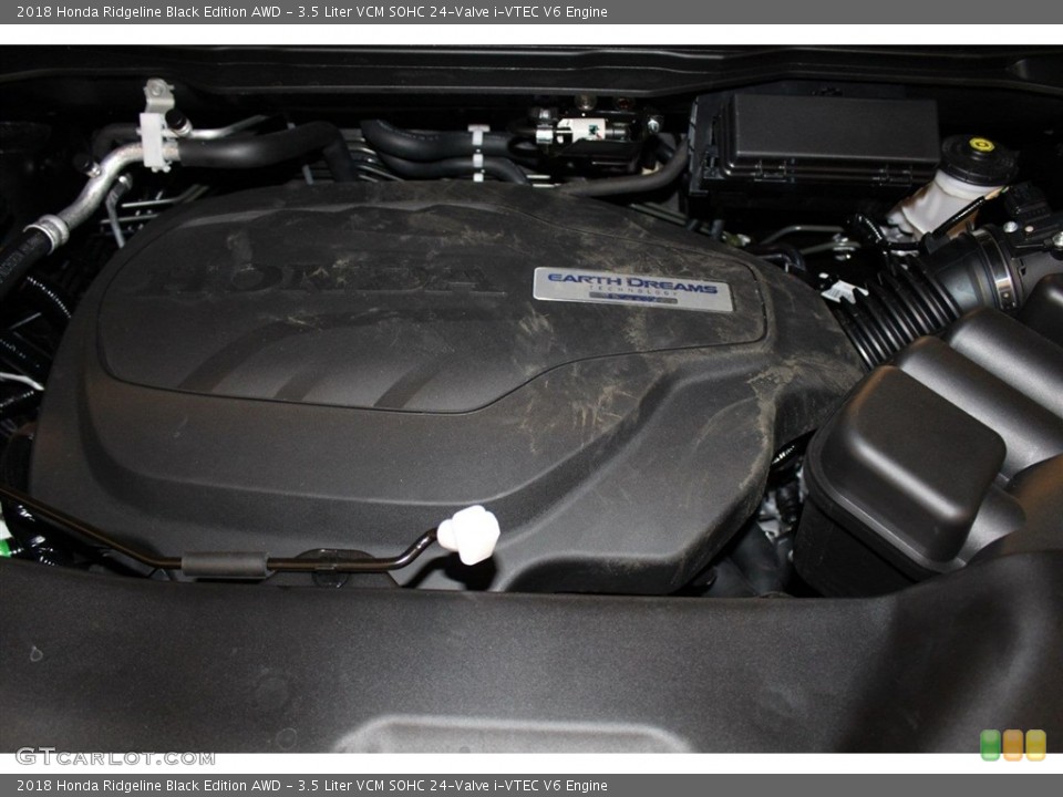 3.5 Liter VCM SOHC 24-Valve i-VTEC V6 2018 Honda Ridgeline Engine