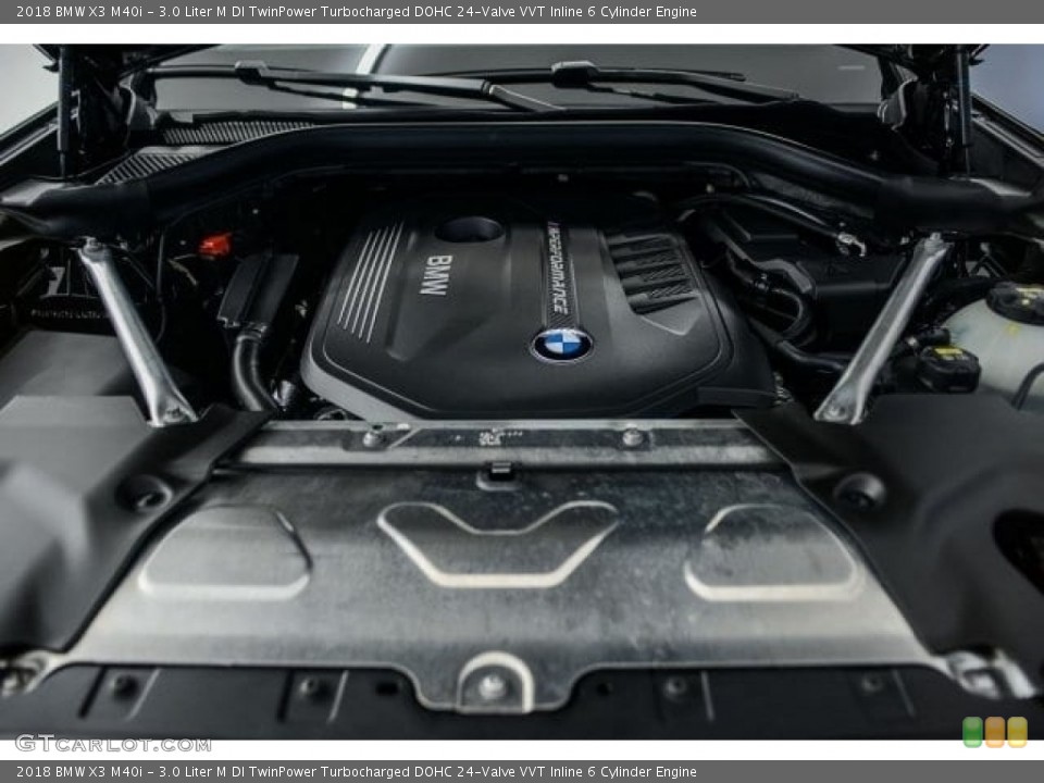 3.0 Liter M DI TwinPower Turbocharged DOHC 24-Valve VVT Inline 6 Cylinder Engine for the 2018 BMW X3 #123579217