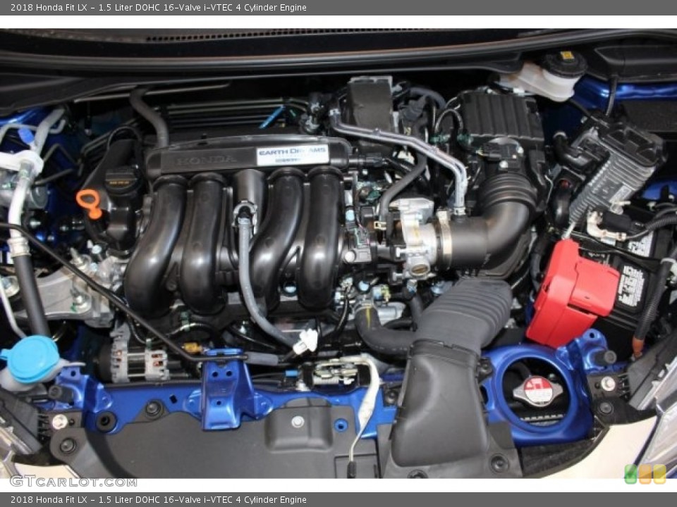 1.5 Liter DOHC 16-Valve i-VTEC 4 Cylinder Engine for the 2018 Honda Fit #123596360