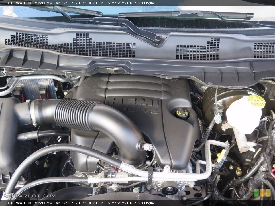 5.7 Liter OHV HEMI 16-Valve VVT MDS V8 Engine for the 2018 Ram 1500 #123598190